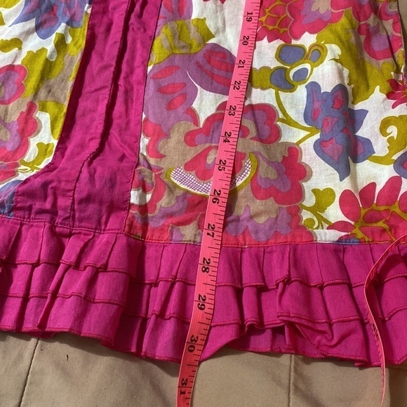 J. Crew Floral Mini Dress, Bathing Suit Coverup size S - Picture 6 of 8